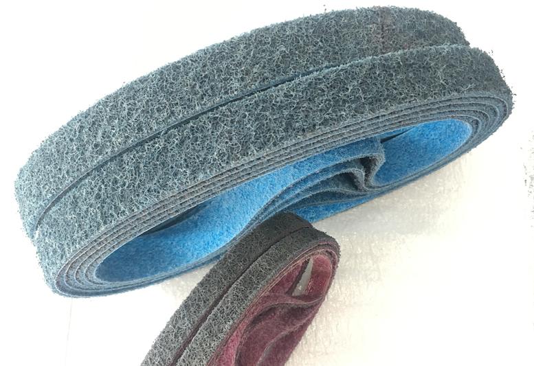 Characteristics of non-woven belt and its application in workpieces