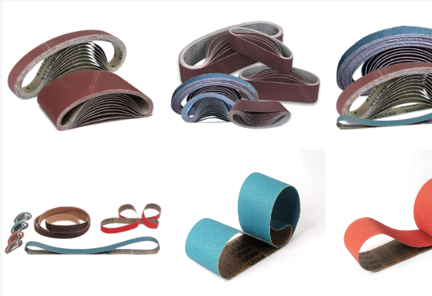 Characteristics and scope of use of abrasives commonly used in abrasive belts